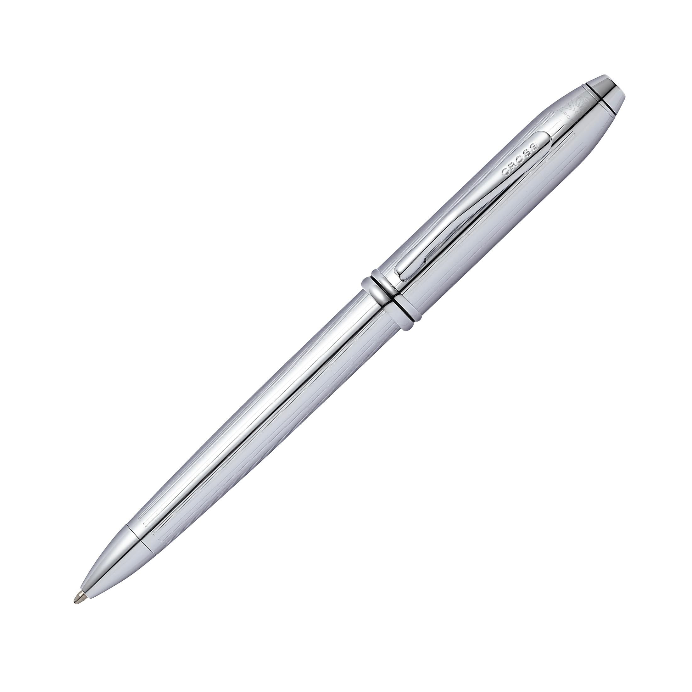 Cross Townsend Chrome Ballpoint Pen for Elegant Writing