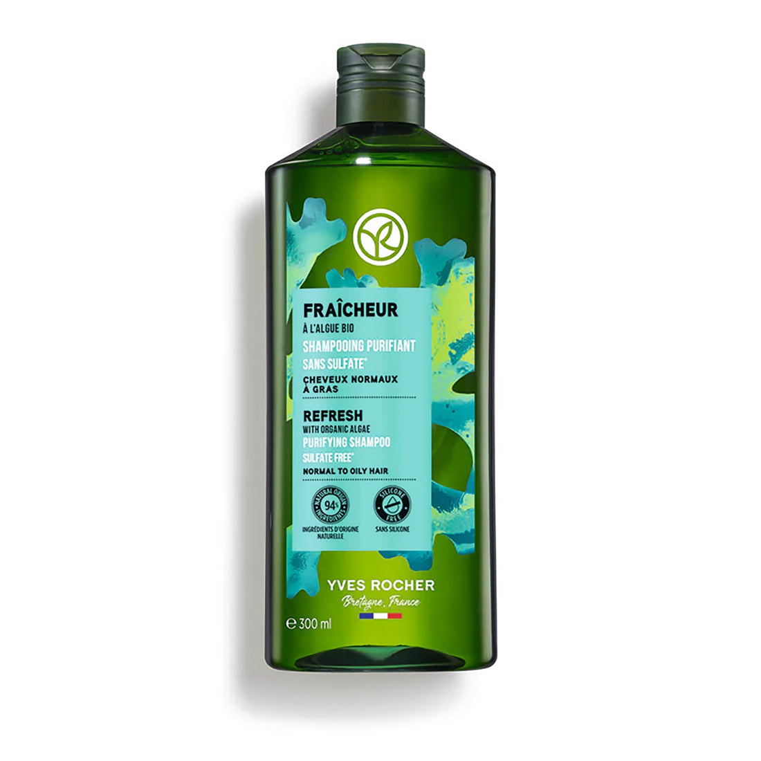 Yves Rocher Scalp Shampoo for Healthy Hair with Crystal Marine Scent