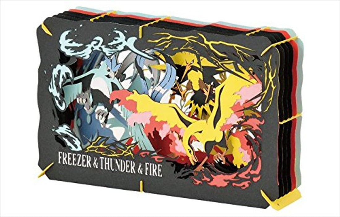ENSKY Pocket Monsters Articulated Paper Theater of Legendary Birds