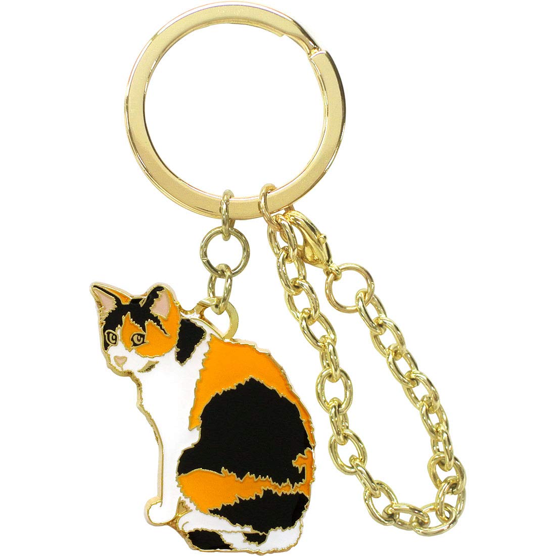 Canal Animal Friends Charm Calico Cat Collectible Figure