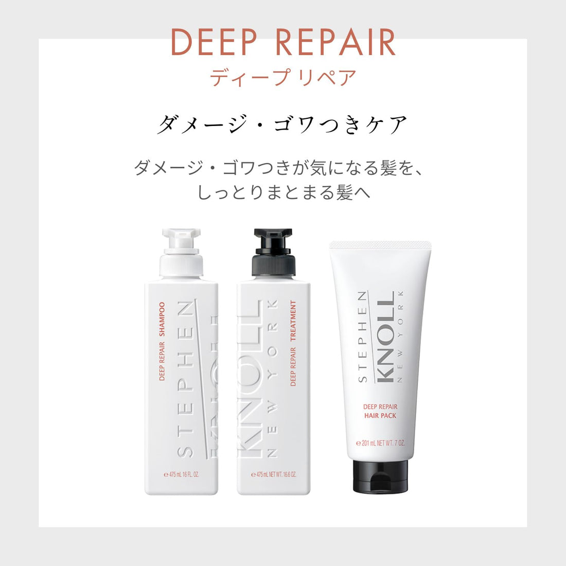 Stephen Knoll Deep Repair Shampoo and Treatment Trial Set