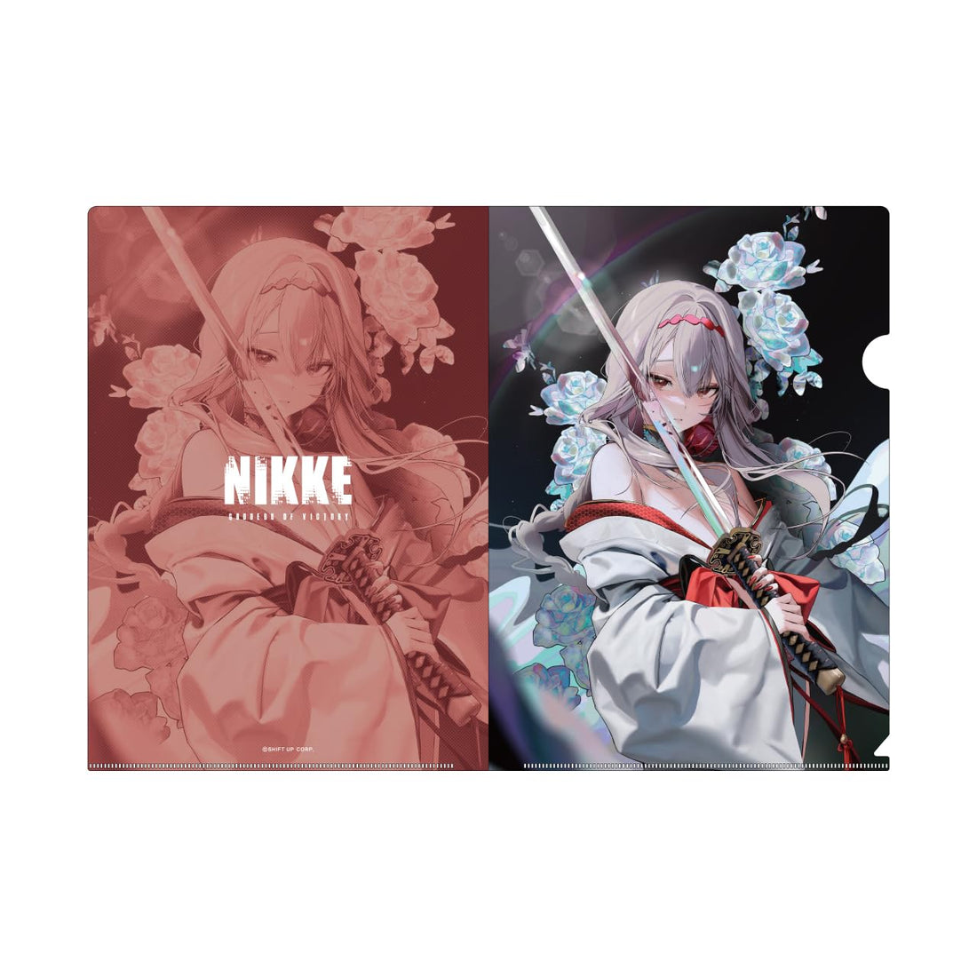 ALGERNON PRODUCT Nikke Guren Black Shadow A4 Clear File