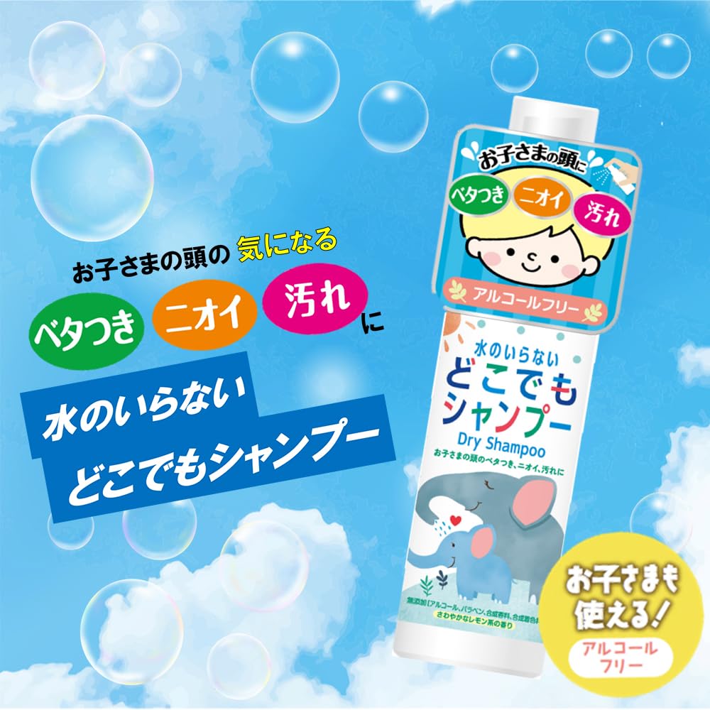Nipponfuirin Dry Shampoo Spray 100ml Waterless Cleansing Solution
