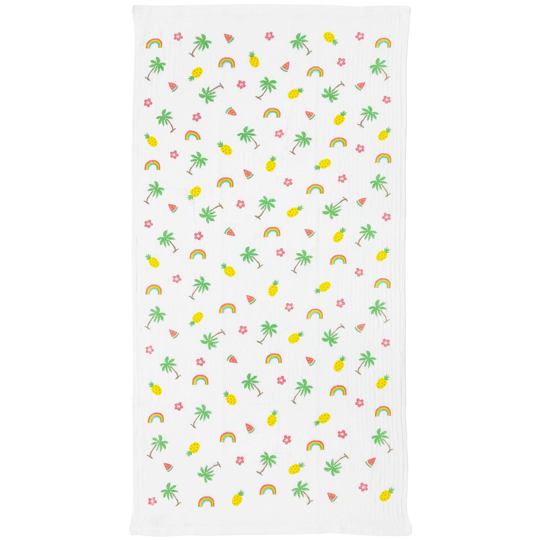 Hayashi Soyosoyo Palm Gauze Waffle Face Towels, 2-Pack, Approx. 34 × 80 cm