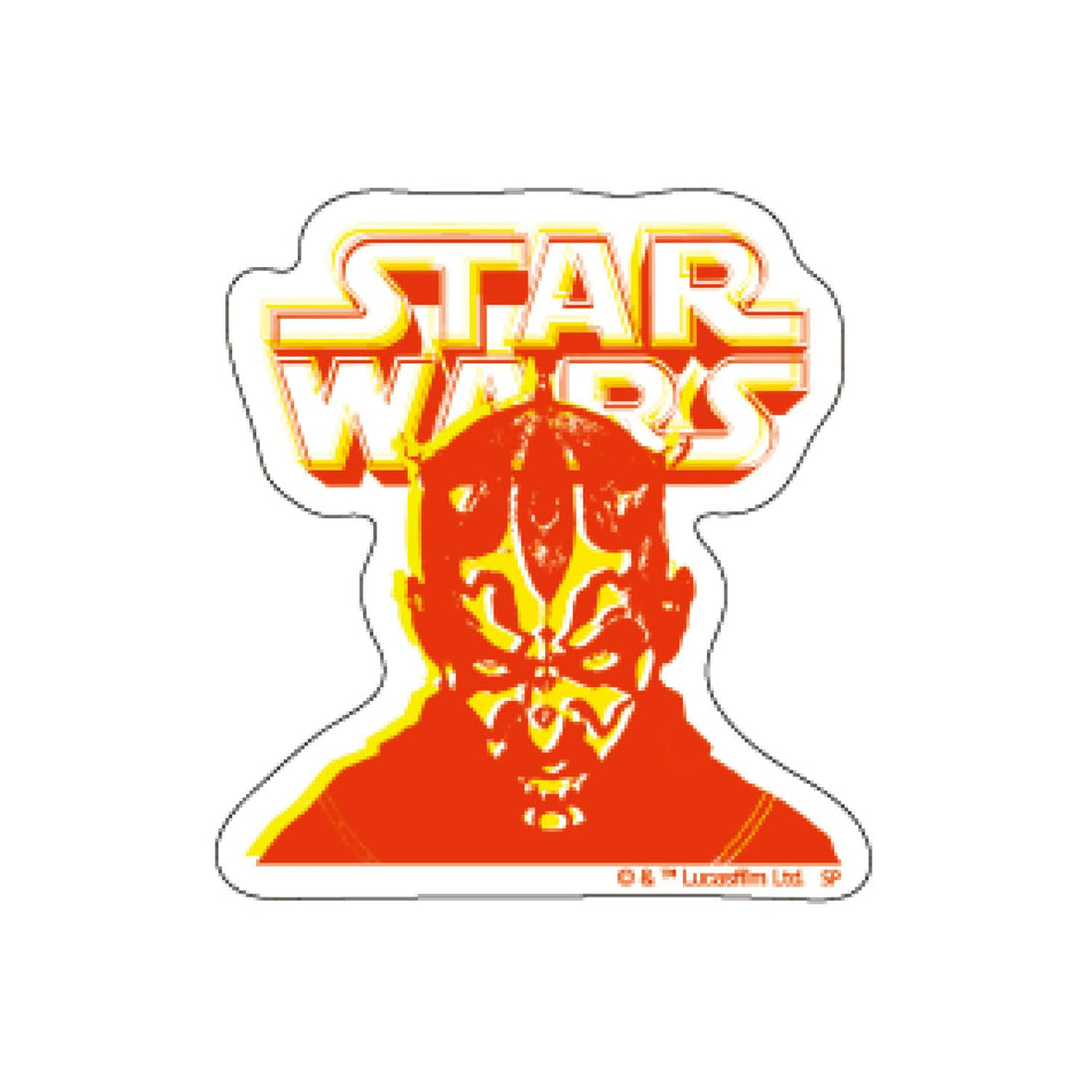 Small Planet Star Wars Character Die-Cut Sticker Darth Maul