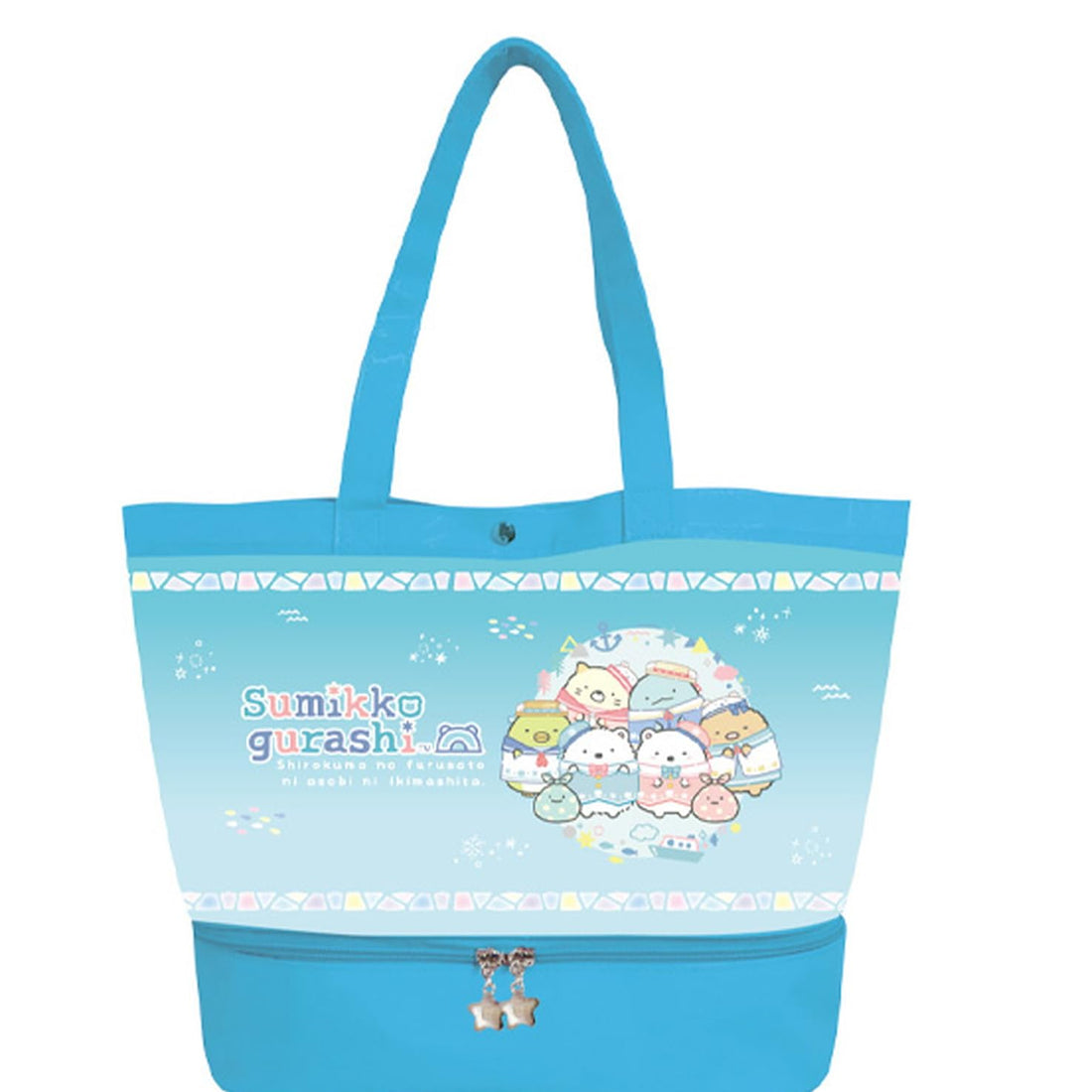 K&Company Sumikko Gurashi Pocket Vinyl Tote Bag 29.5x40x16.4cm