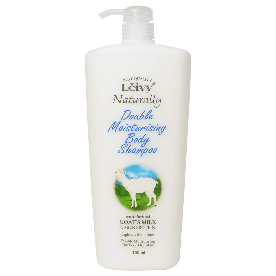 Leivy Body Wash Goat Milk and Milk Protein 1.15 Liters
