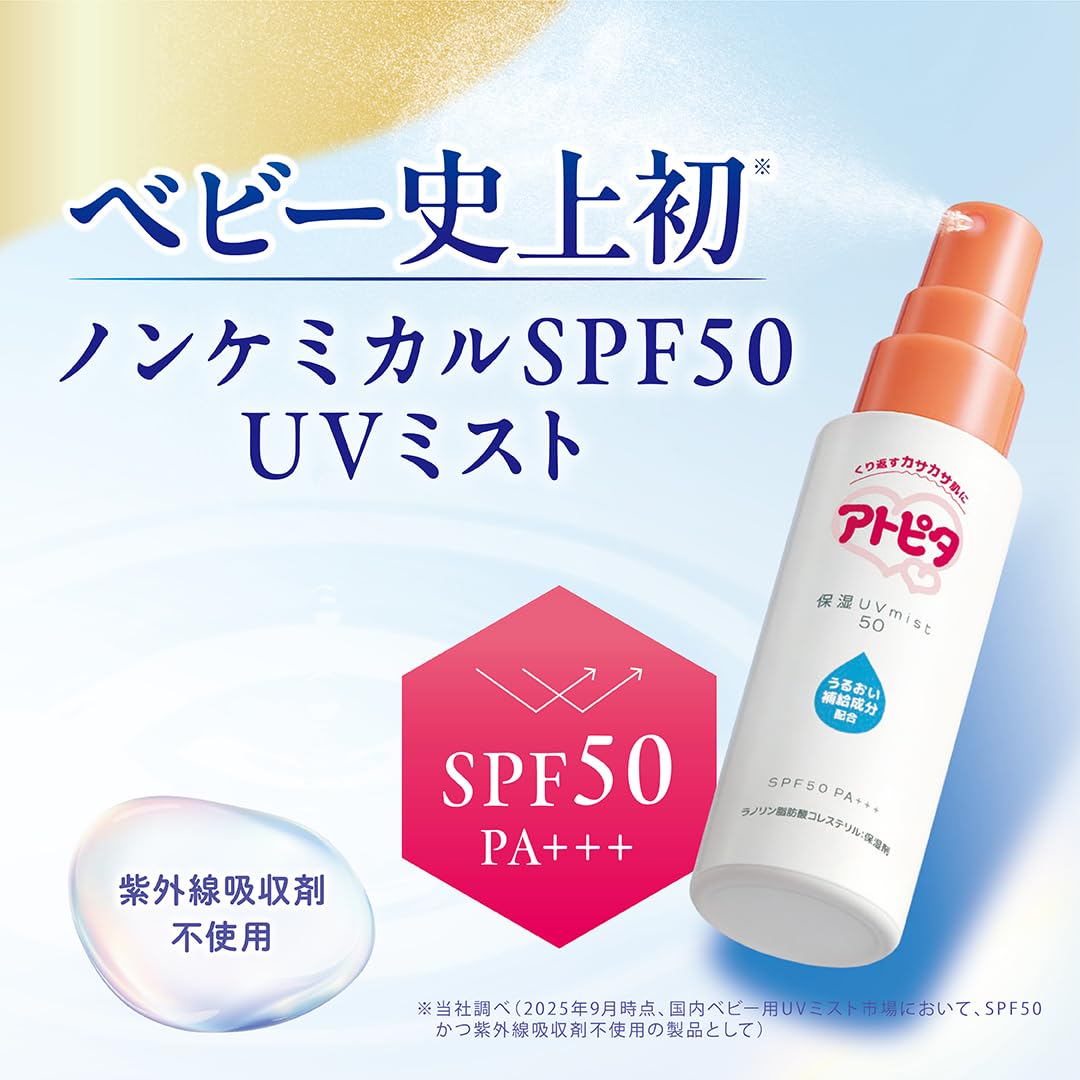 Atopita Moisturizing UV Mist 50ml for Japanese Skincare