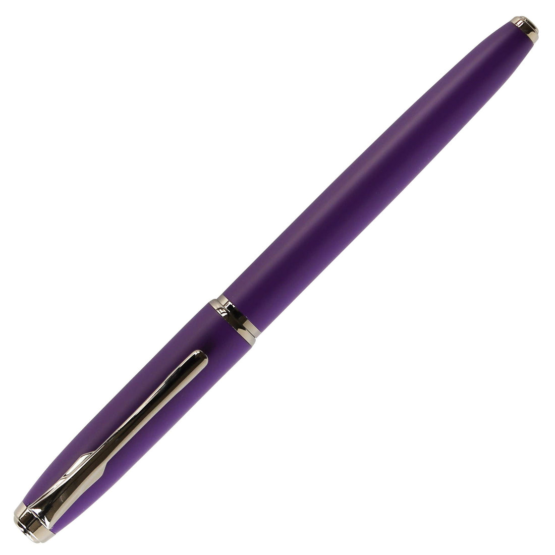 Teranishi Guitar Fountain Pen, F Nib, Purple GFPN-BK-F