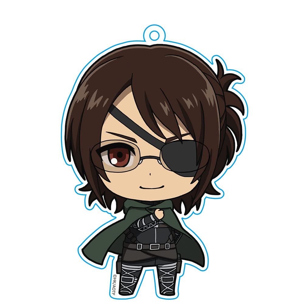 azumaker Attack on Titan Big Acrylic Keychain Hange