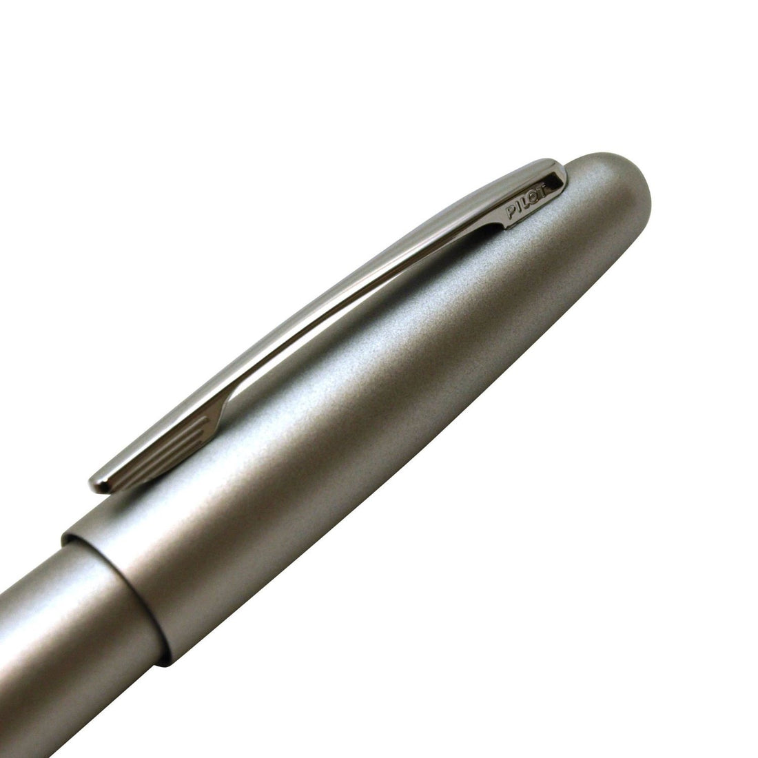 PILOT Cocoon Fountain Pen, Silver, Fine Nib FCO-3SR-S-F