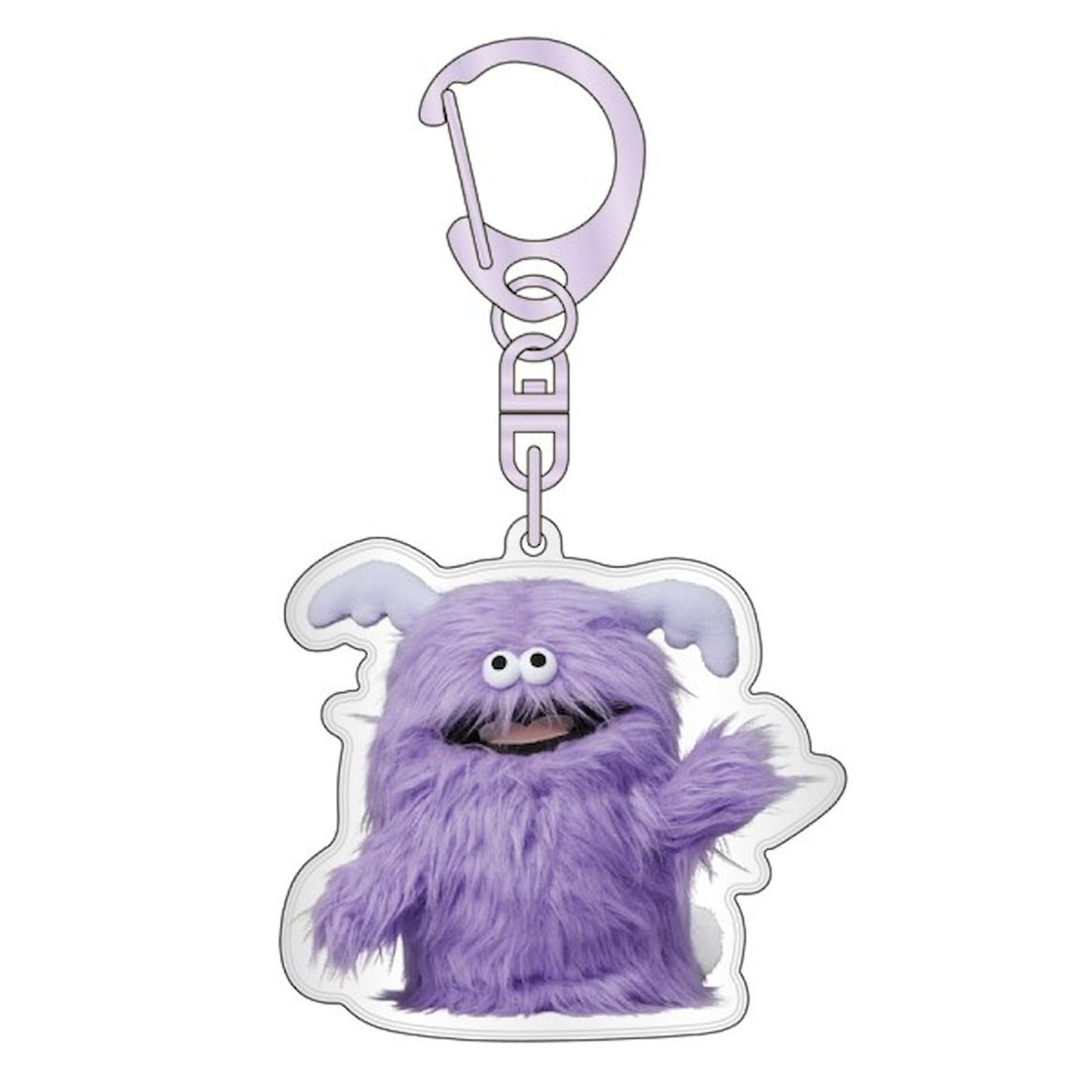 K Company Whippi & Rappi Puffed Keychain Rappi Collectible Toy