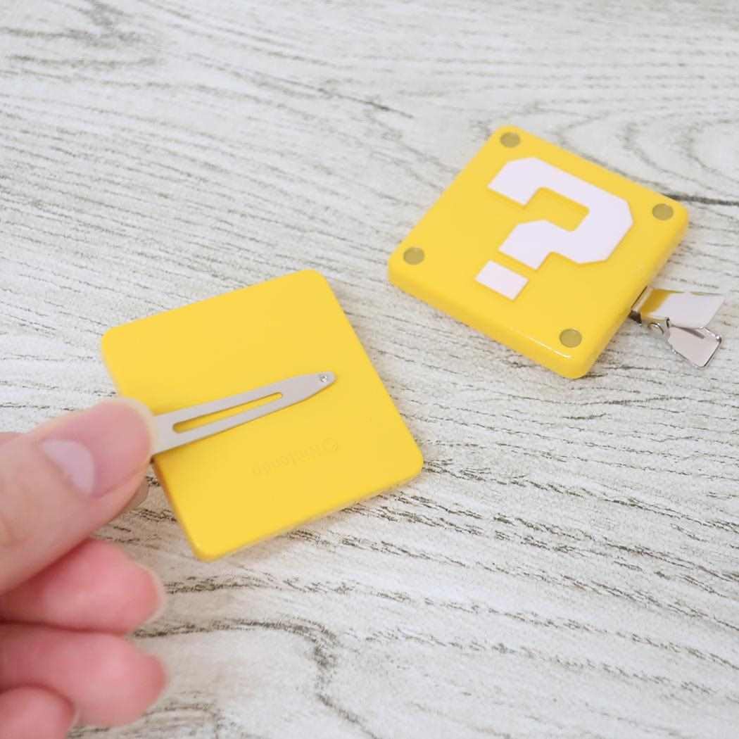 San Art Mario Front Hair Clip Question Block MBS-1132