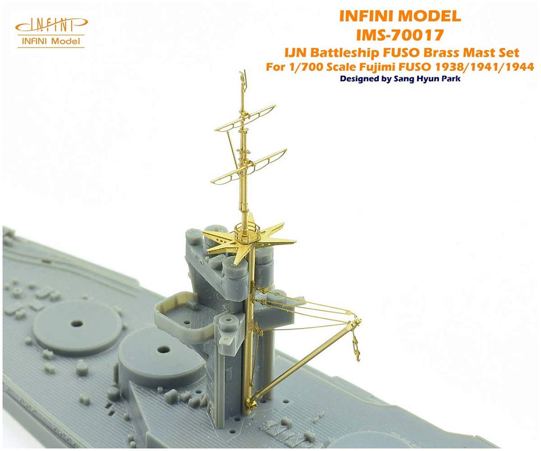 Infini Model 1/700 Scale Parts Set for Japanese Navy Battleship Fusō