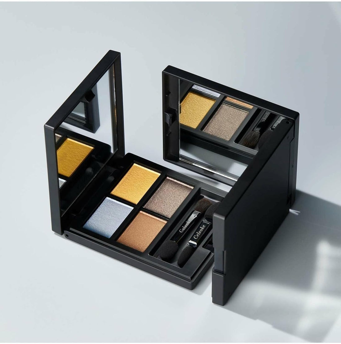 Celvoke Vattic Eye Palette 06 Aquatic Yellow 4-Color Eyeshadow