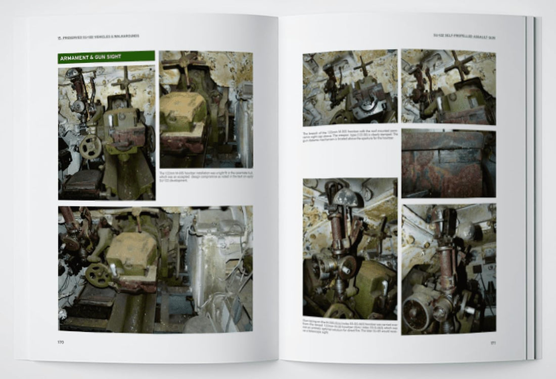 Canfora SU-122 Self-Propelled Gun Model Kit Vol.4 World War II