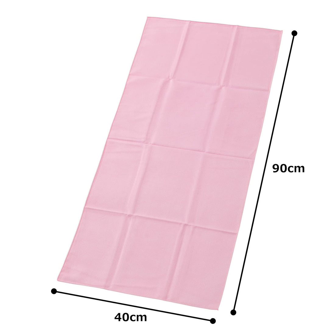 Aska Towel Serviette visage Saratto Dry rose, 40 × 90 cm