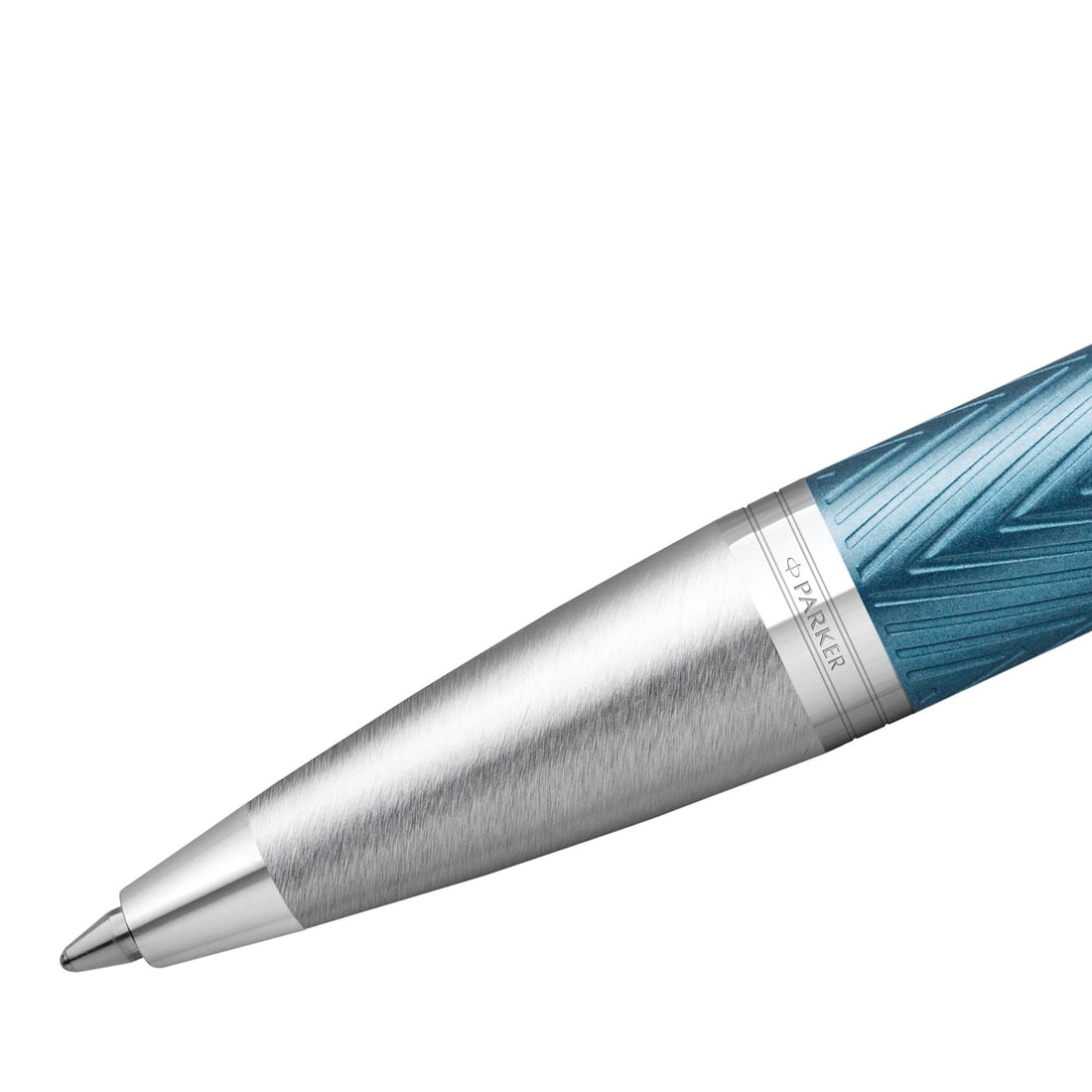 PARKER IM Premium Ballpoint Pen, Blue Grey CT, Medium, Gift Box, 2172750