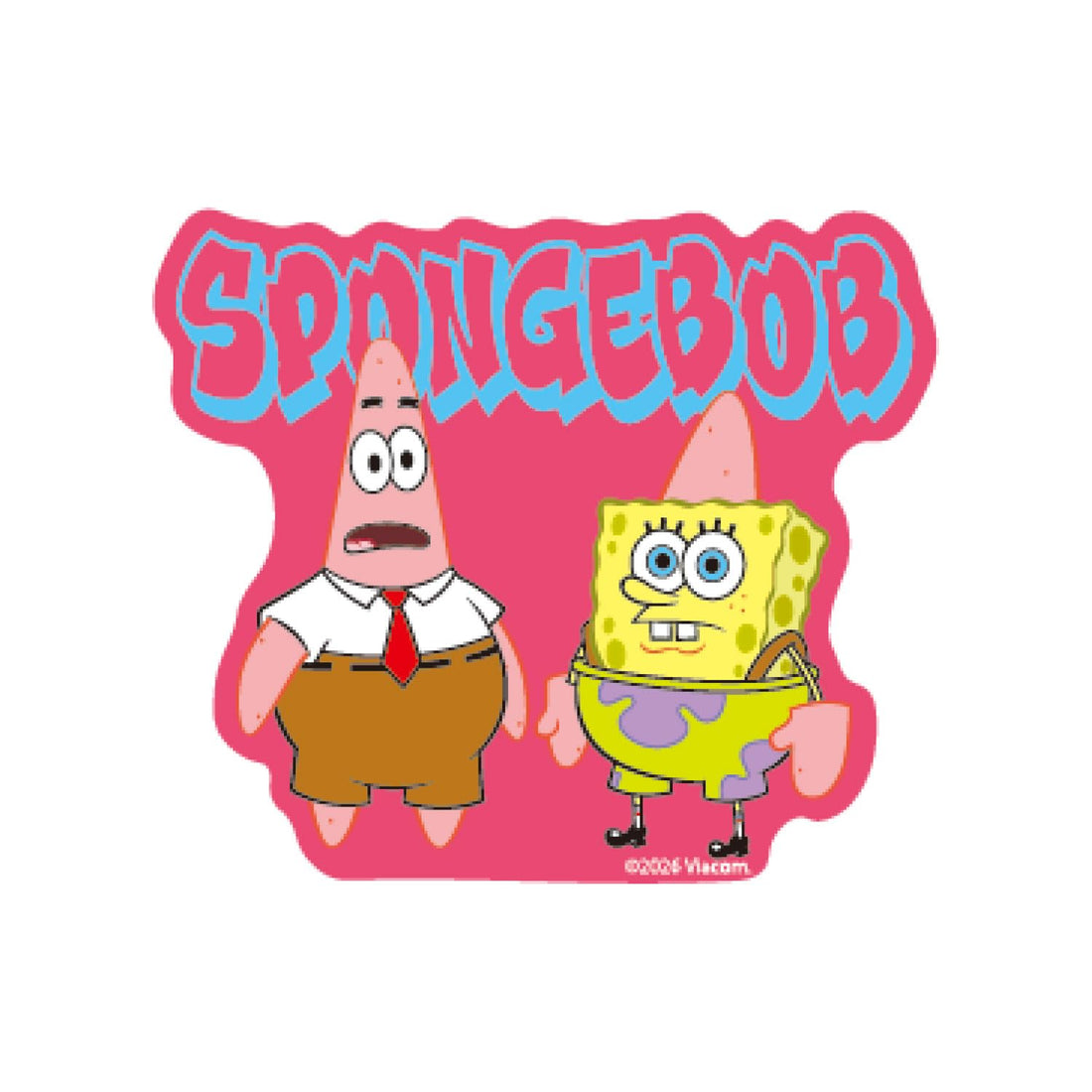 Small Planet SpongeBob SquarePants Die-Cut Character Sticker Set