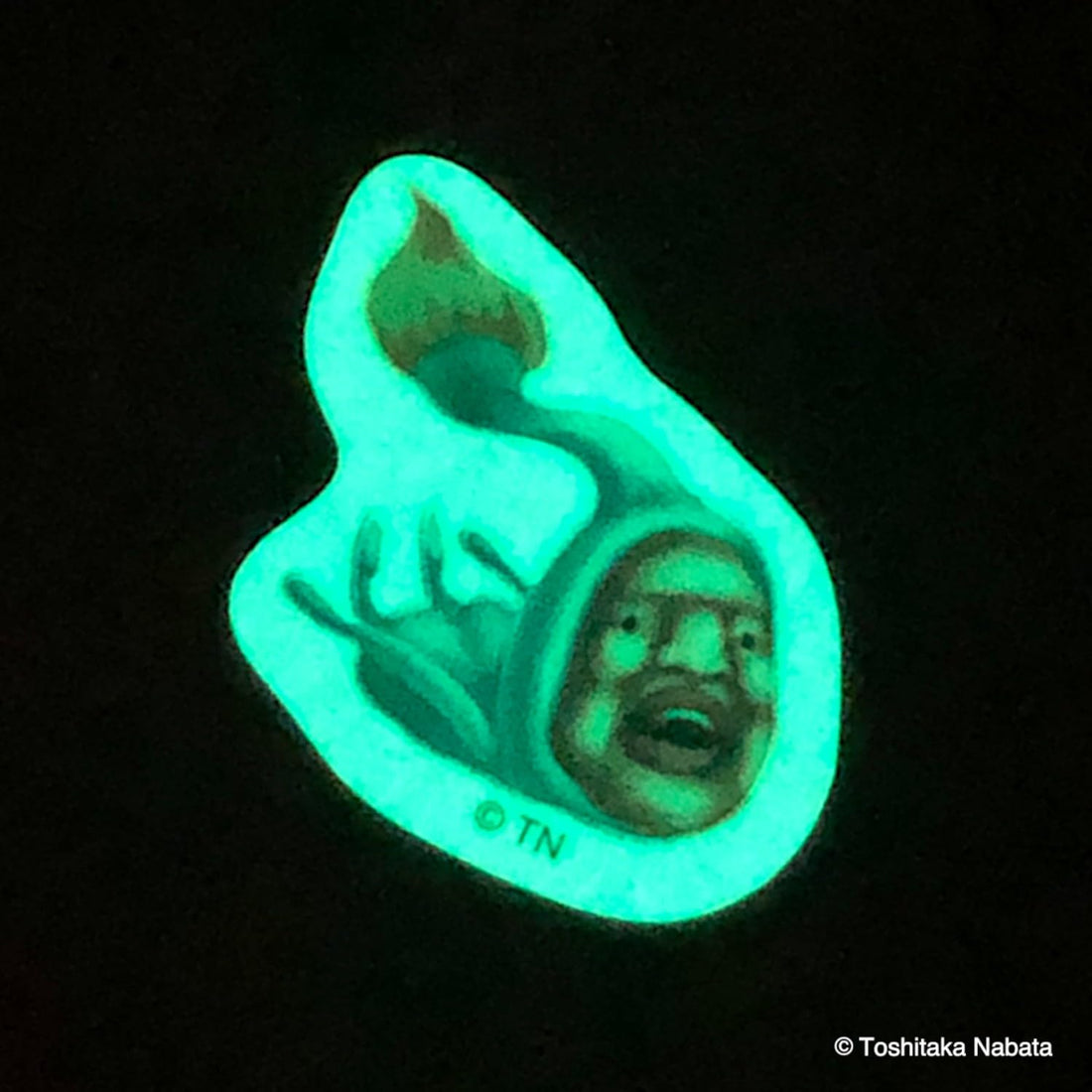 A-Works Kobito-zukan Glow-in-the-Dark Sticker Oohirekawagobito KBT-054