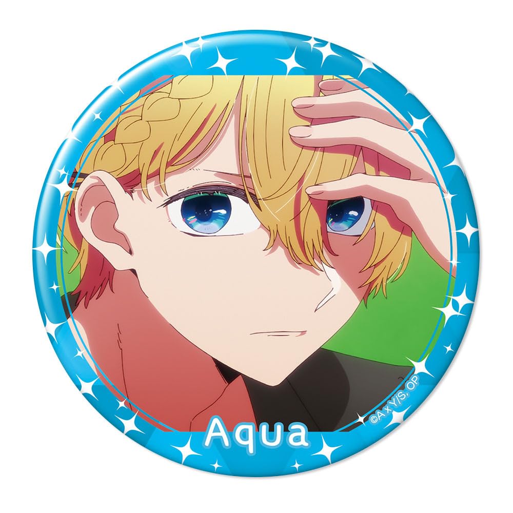 License Agent Aqua Can Badge Ver 5 Collectible Anime Accessory