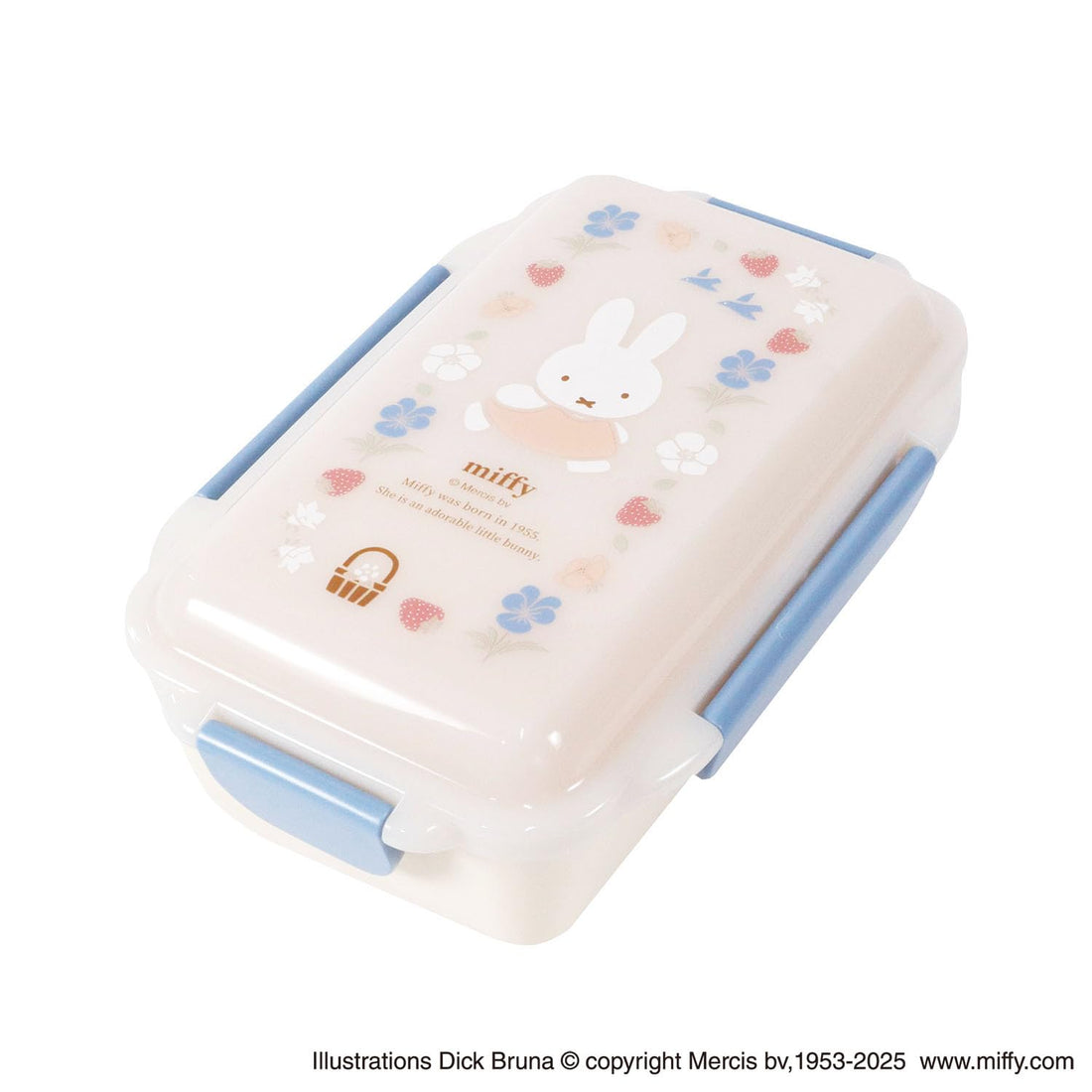 Kutsuwa Miffy Sealed 4-Point Bento Box 500ml British Garden Design