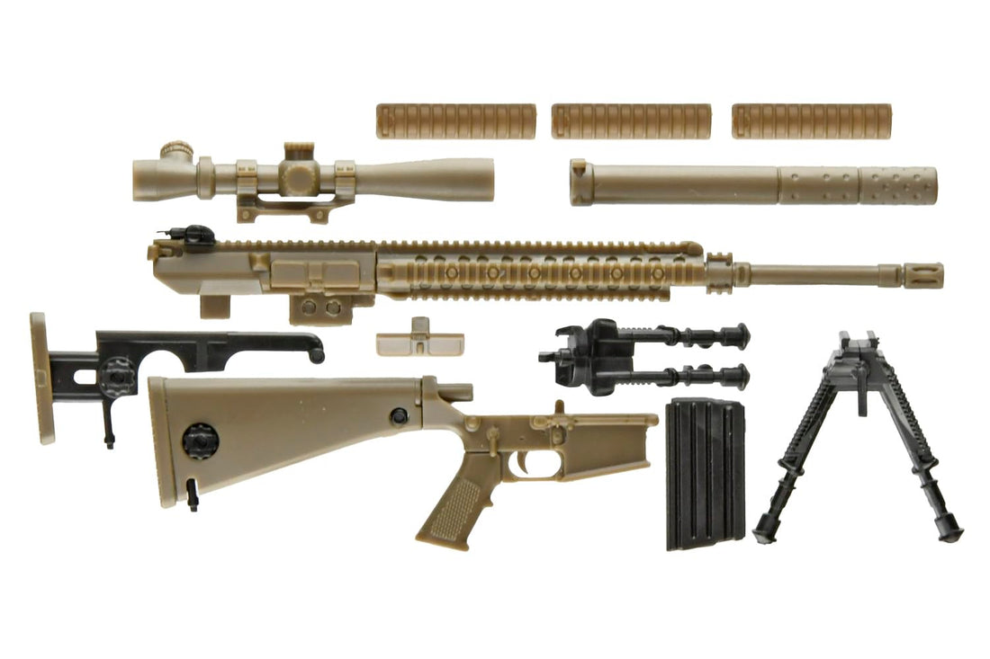 TOMYTEC 1/12 Little Armory LA110 M110 SASS Type Model Kit