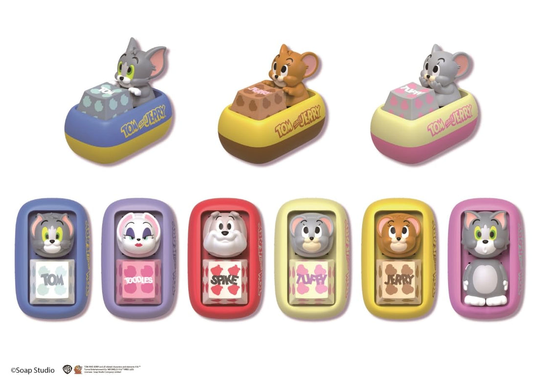 SOAP STUDIO Tom and Jerry Keycap Blind Box, 1 Piece