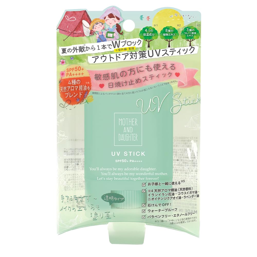 MOTHER AND DAUGHTER Clear UV Stick H SPF50+PA++++ 15g