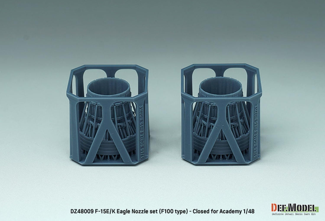 DEF.MODEL F100 Engine Nozzle Set for F-15E and F-15K 1/48 Scale Model