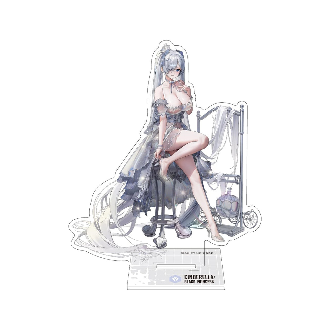 ALGERNON PRODUCT NIKKE Acrylic Stand Cinderella Glass Princess 49-111mm