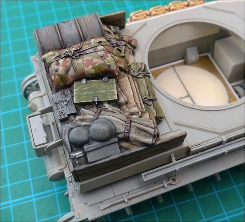 Workshop Shin 1/35 Rear Cargo Set for Panzer IV Resin Kit