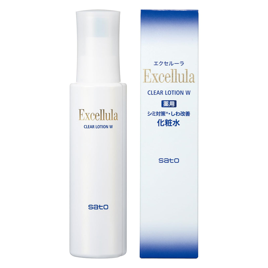 Excelura Clear Lotion W Hydrating Toner 150mL for Japanese Skincare