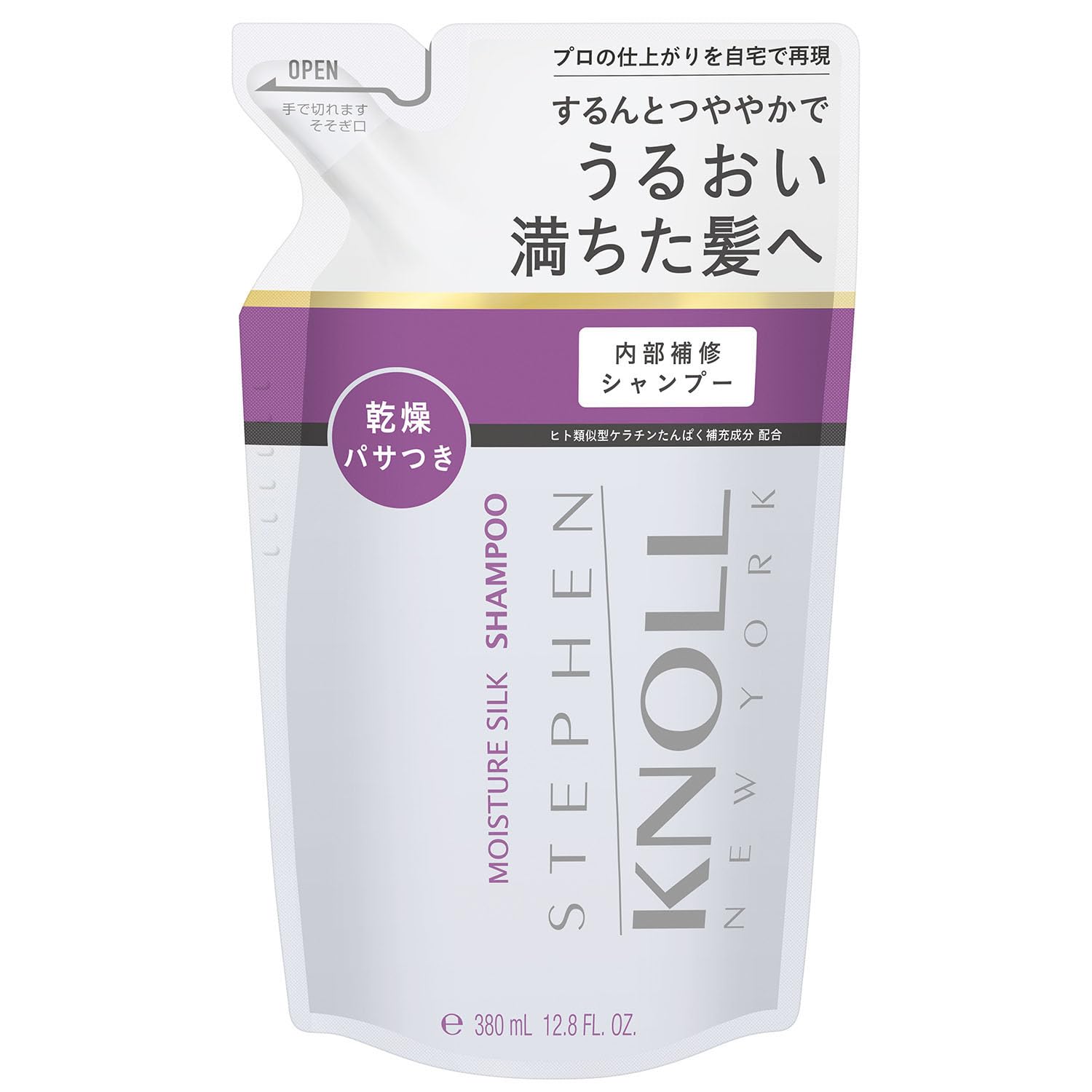 STEPHEN KNOLL Moisture Silk Shampoo 380mL for Dry Hair