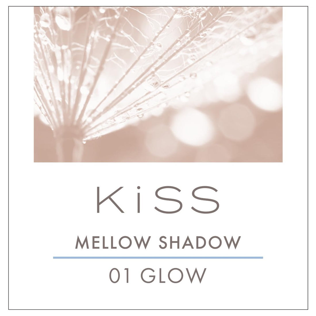 KiSS Mellow Shadow Cream Eye Color 5.3g with Dewy Finish