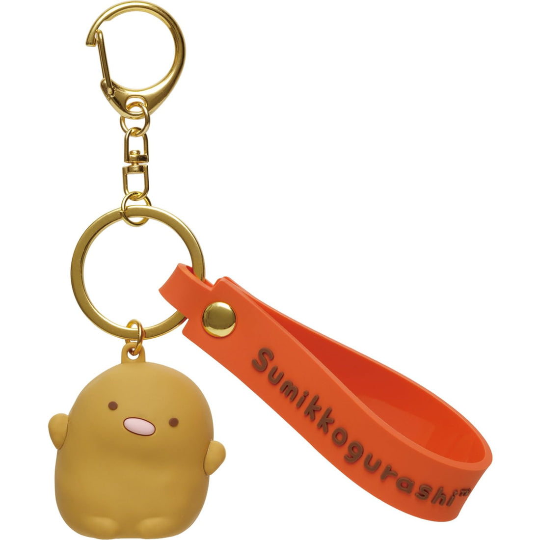 San-X Sumikko Gurashi Mascot Keychain Tonkatsu 156mm