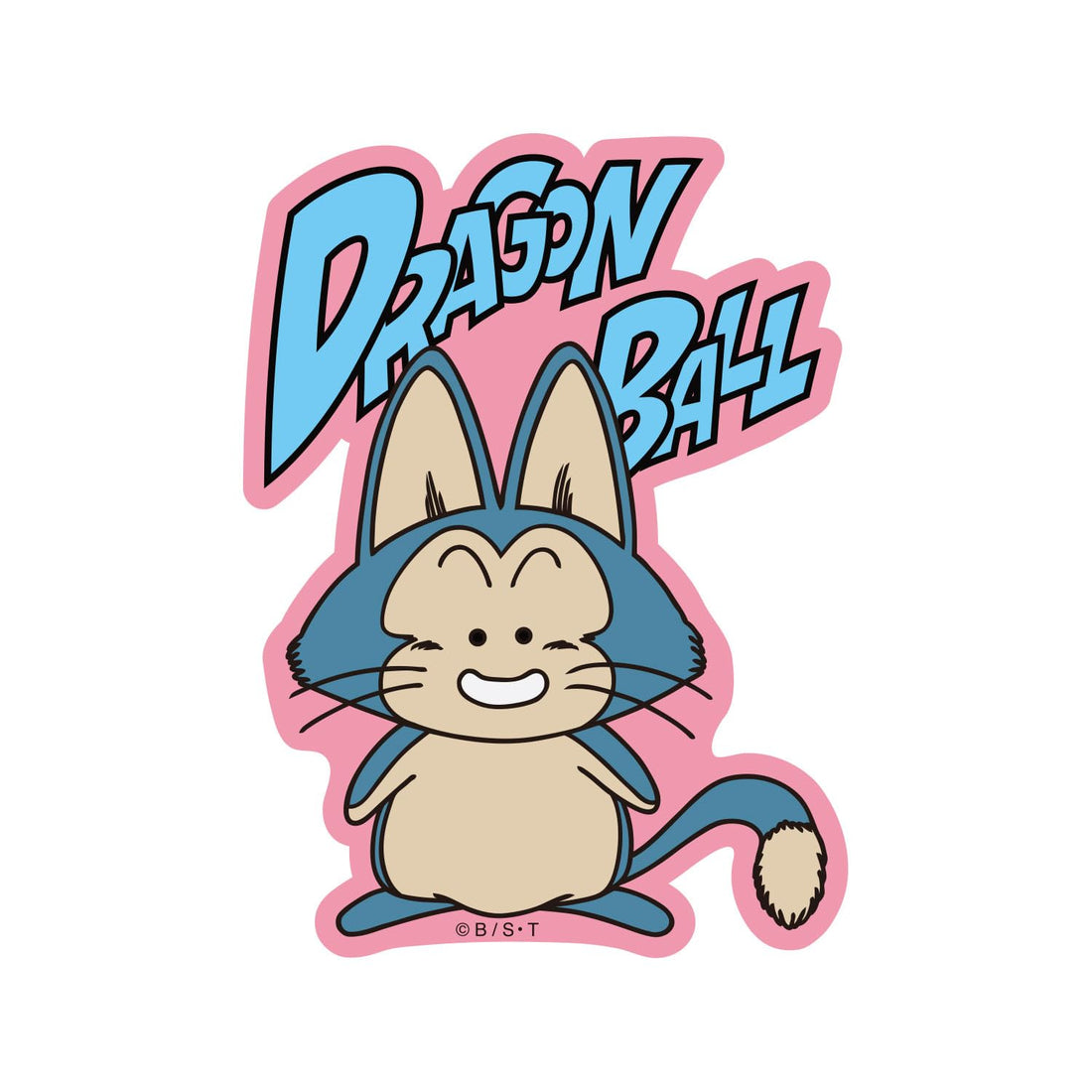 Small Planet Dragon Ball Character Sticker Puar Logo