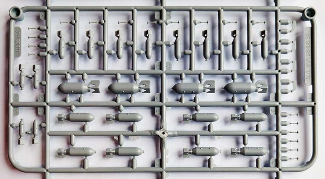Arma Hobby 1/72 WWII American Bomb Set Model Parts