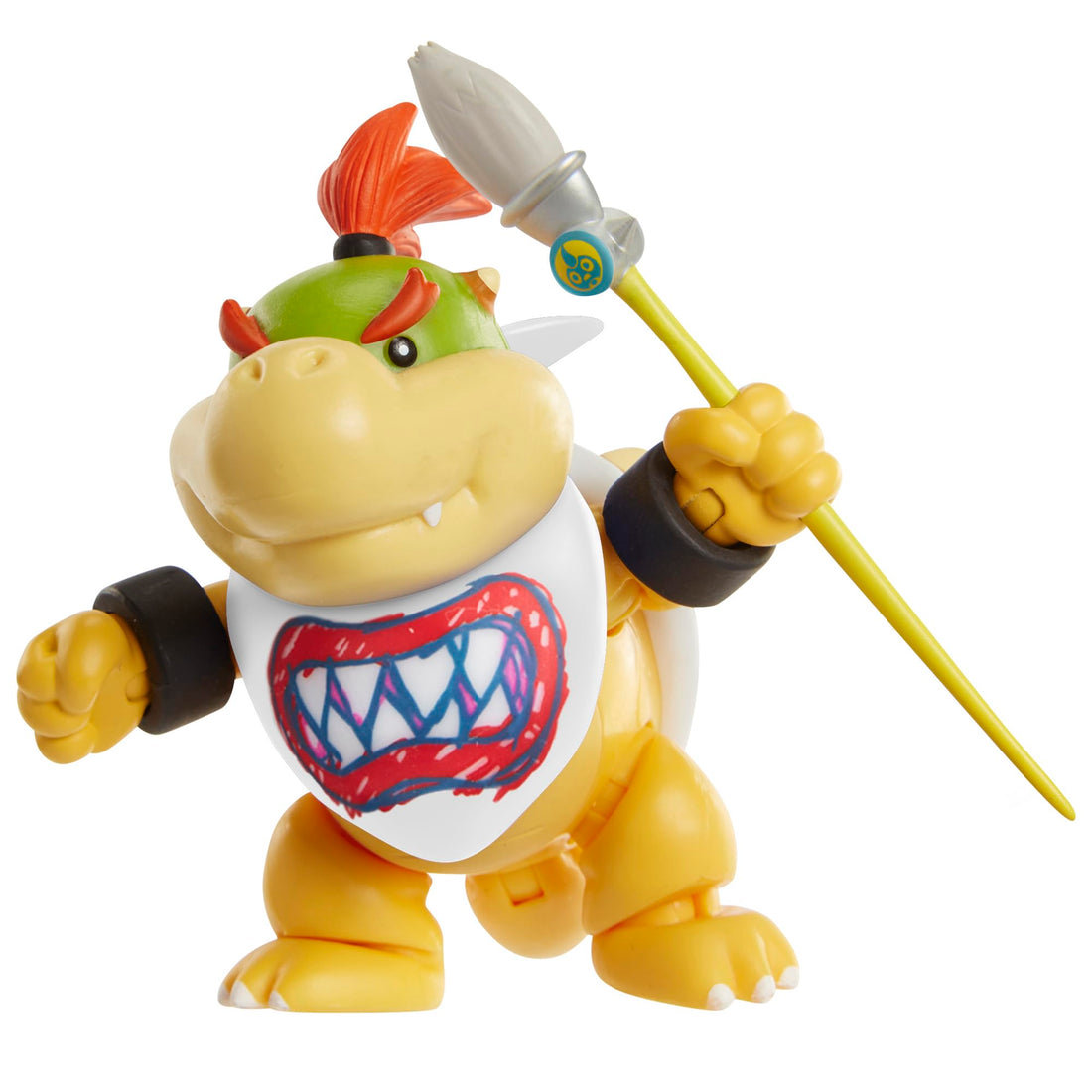Sanei Super Mario Figure Collection Plus Bowser Jr. with Brush
