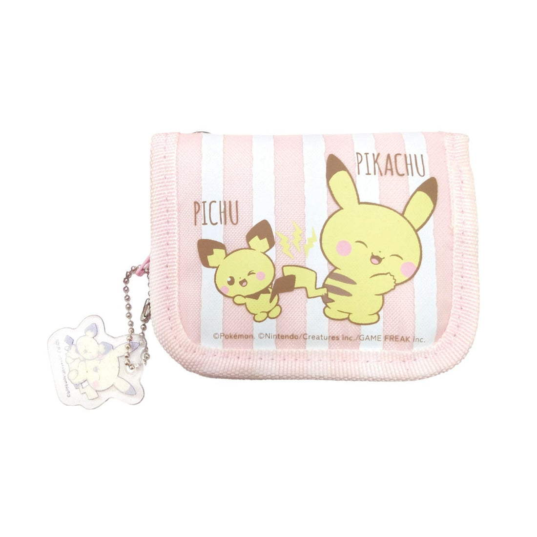 Sanart Pokepiece RF Wallet Pink Compact Design for Collectors
