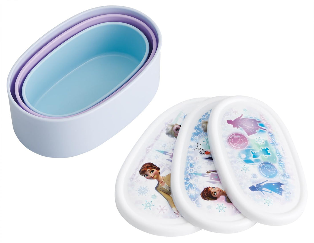 Skater Bento Box Set with Disney Frozen Design for Kids