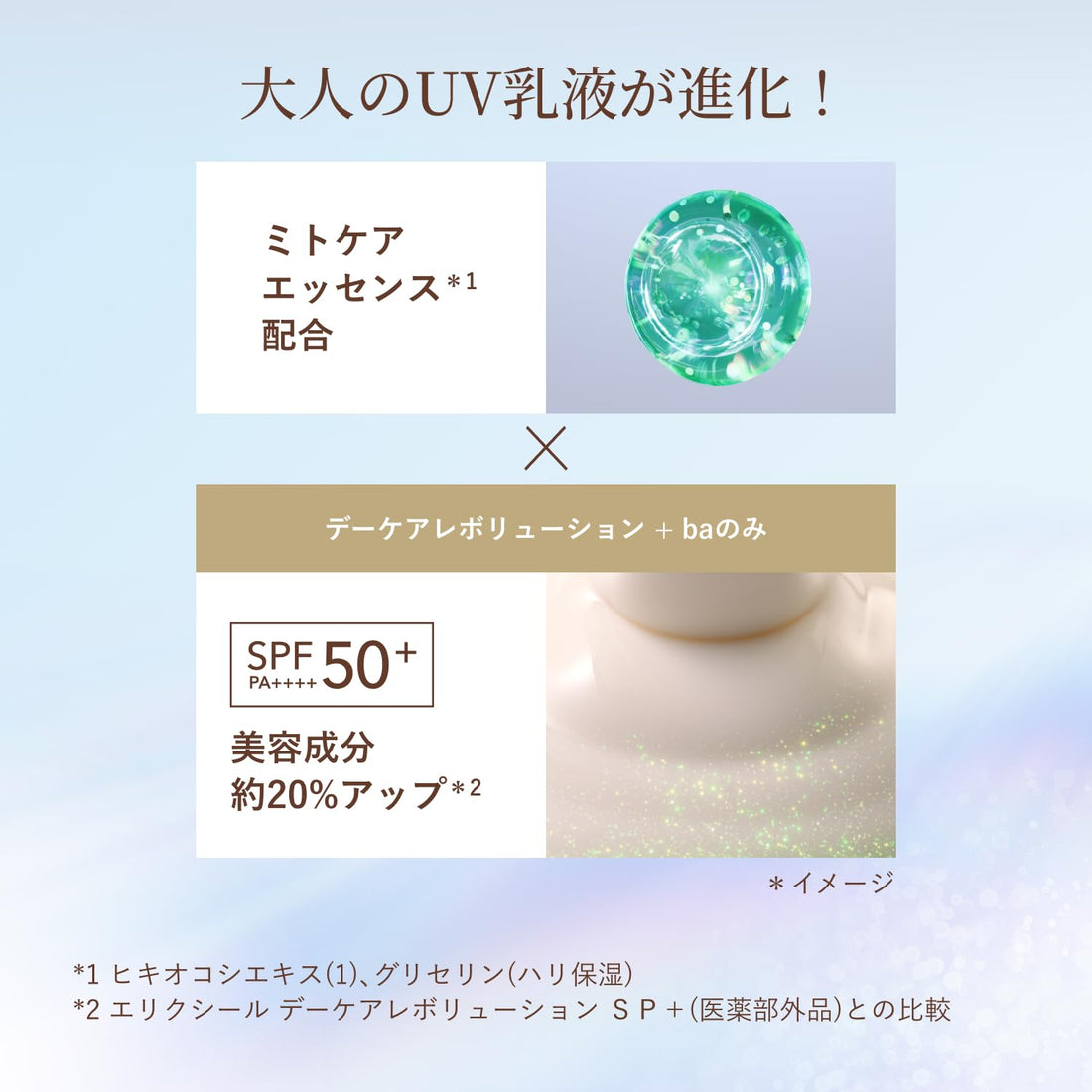 ELIXIR UV Emulsion Day Care Revolution ba 35ml Japanese Skincare