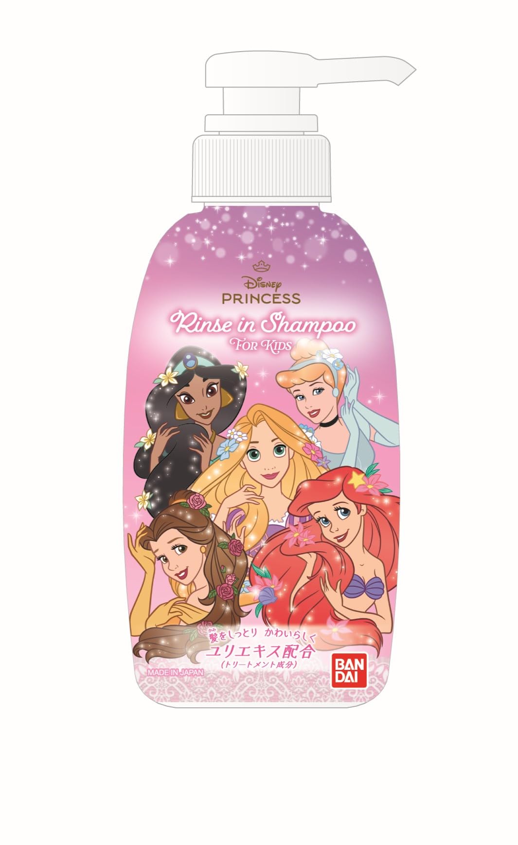 BANDAI Disney Princess Rinse-In Shampoo 300ml