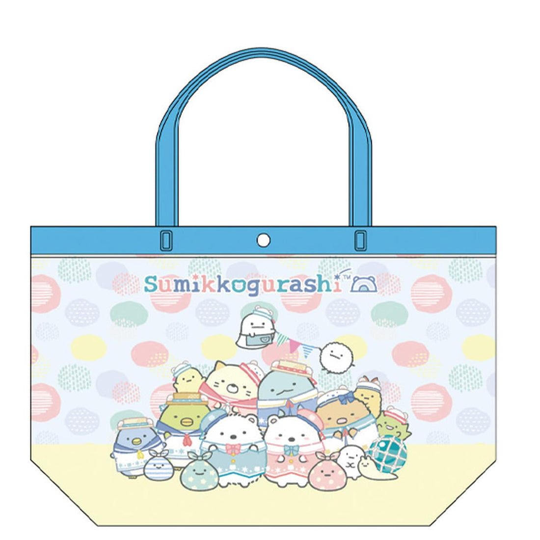 K&Company Sumikko Gurashi Vinyl Bag 27x42x12cm for Collectors