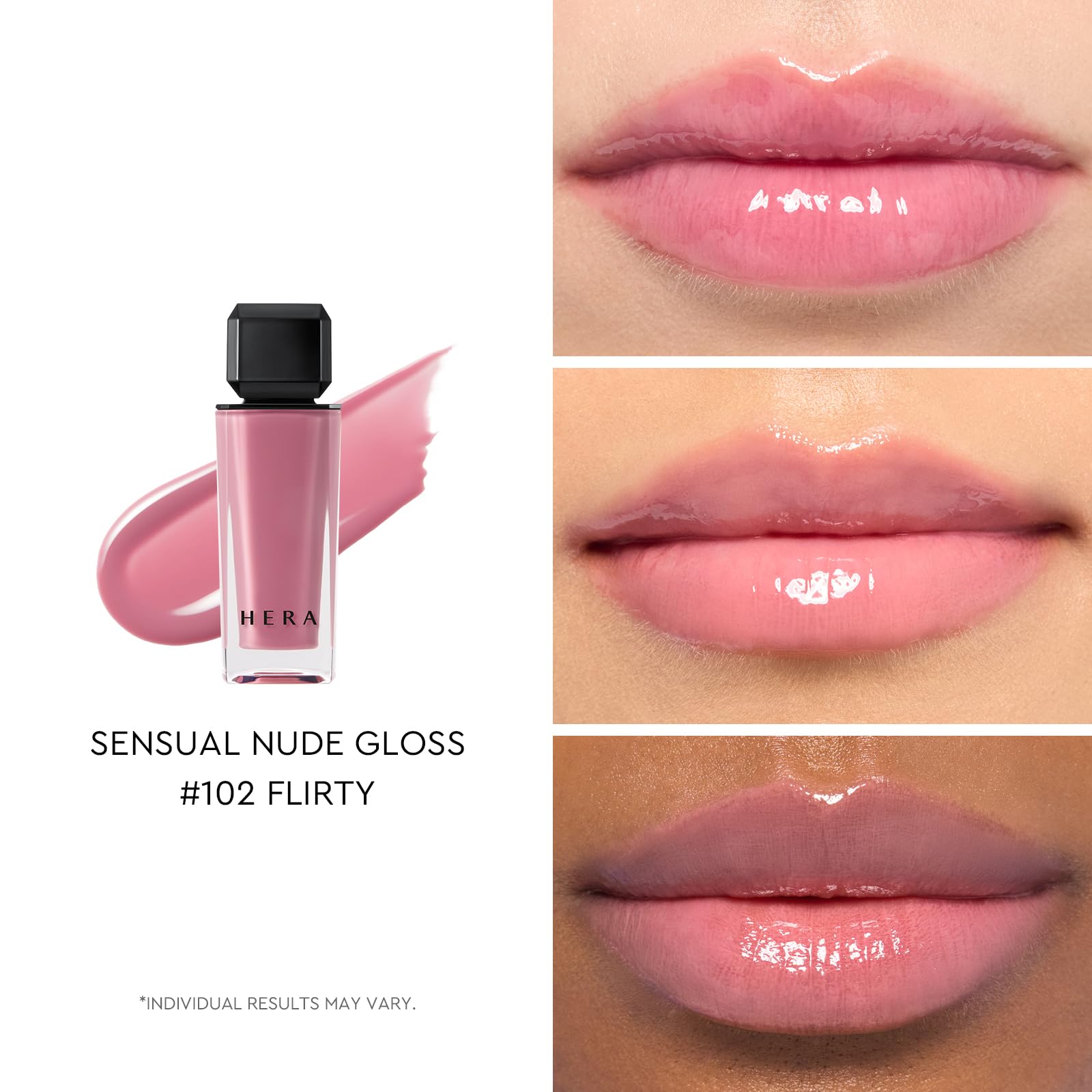 HERA Sensual Nude Gloss Flirty 5g Luxurious Lip Gloss