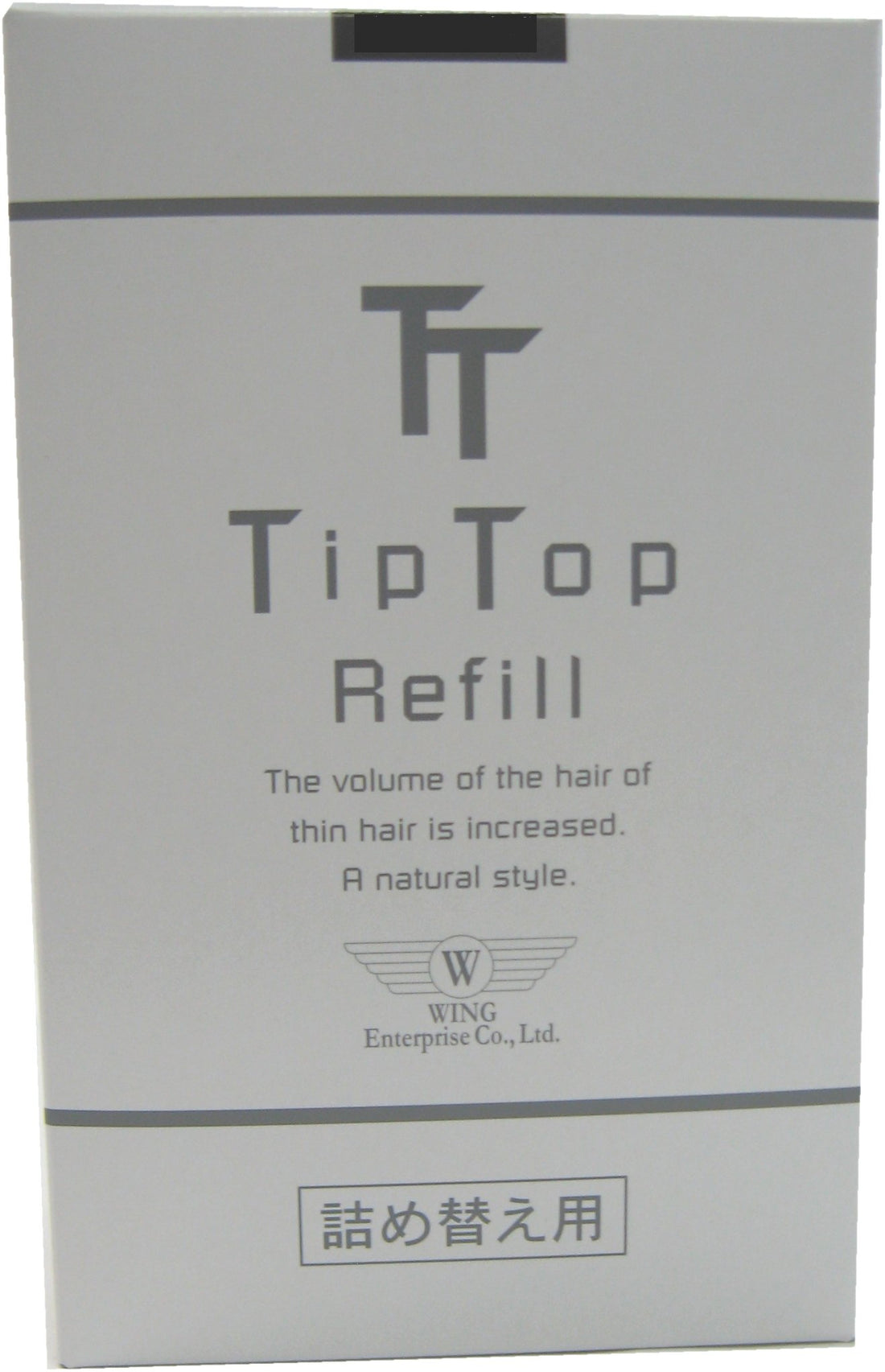 Wing Enterprise Tip Top No.9 Natural Black 80g Refill for Japanese Skincare