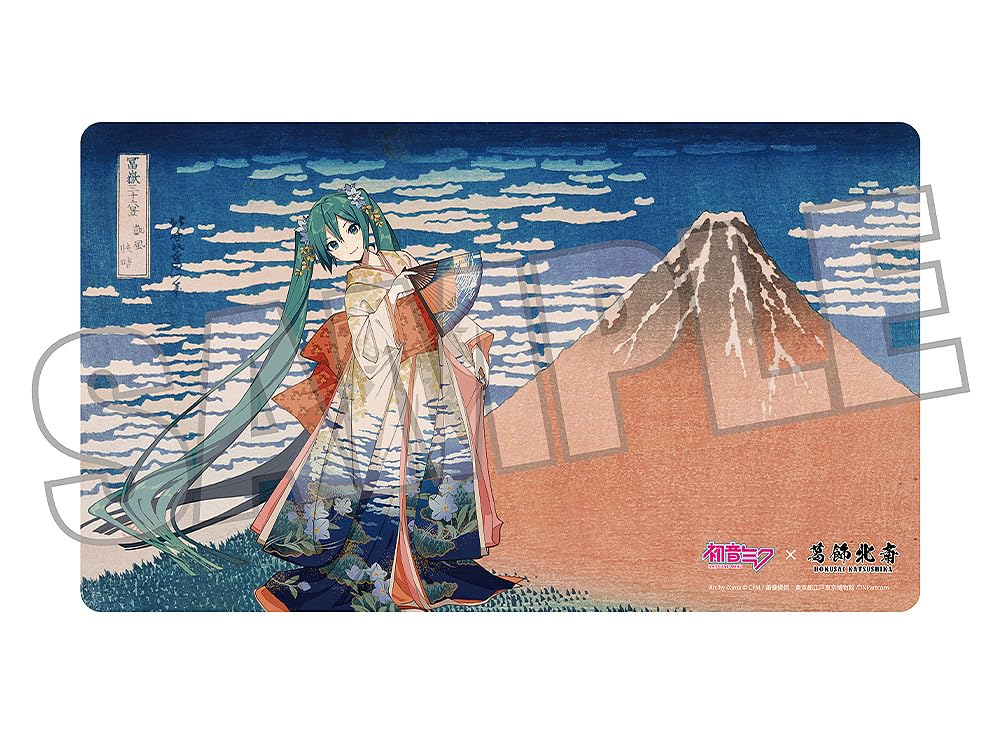 Presence Hokusai x Hatsune Miku Desk Mat 60x35cm