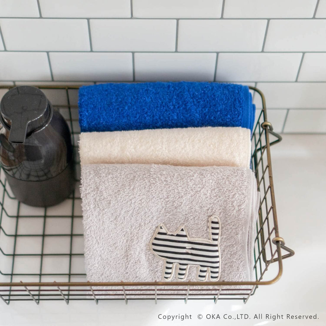 OKA Uchinoko Towel Soft Cotton 33x80 for Everyday Use