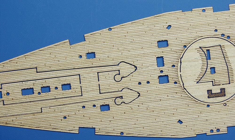 Hasegawa 1/350 Japanese Navy Battleship Yamato Model Kit with Wooden Deck