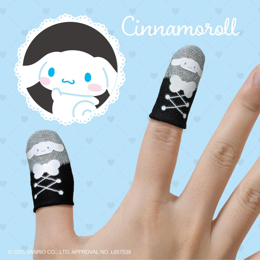 ALLONE Gaming Finger Caps for Mobile Devices with Sanrio Characters 5 Pack